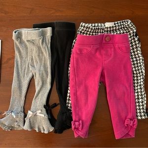 9-18 month old Legging and Pants (4 pack)